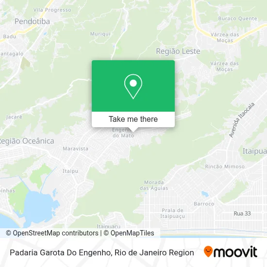 Padaria Garota Do Engenho map