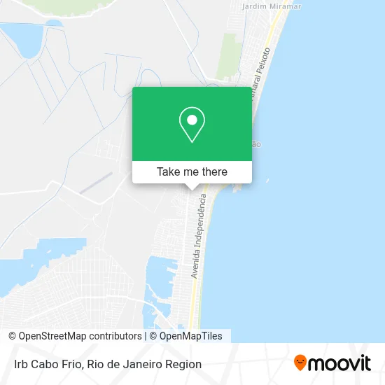 Irb Cabo Frio map