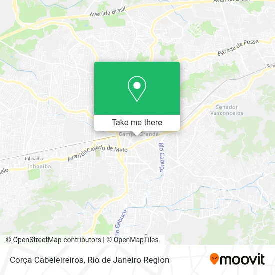 Corça Cabeleireiros map