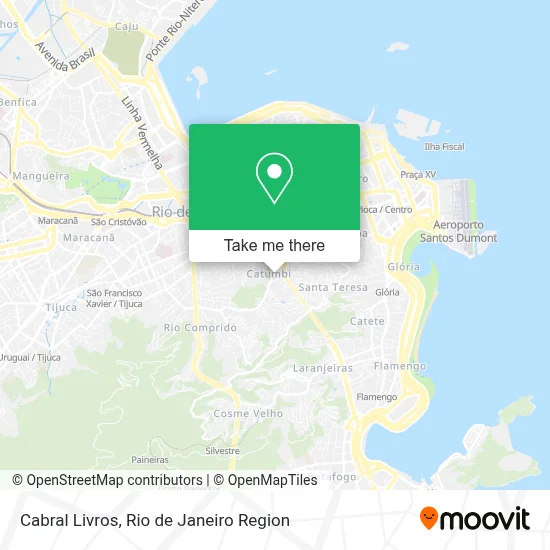 Cabral Livros map