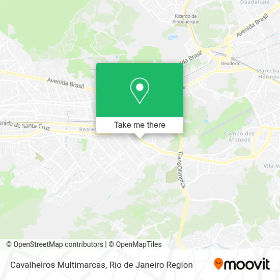 Cavalheiros Multimarcas map