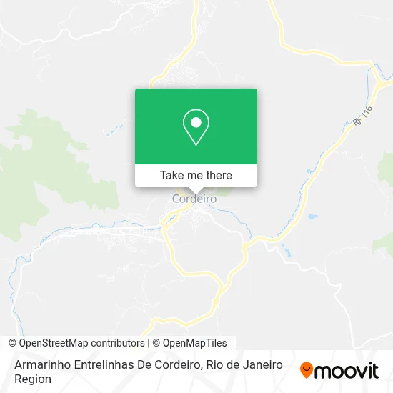 Armarinho Entrelinhas De Cordeiro map