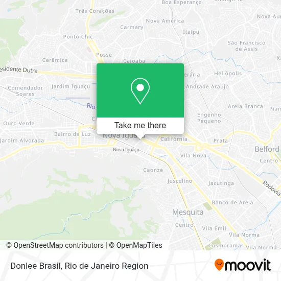 Donlee Brasil map