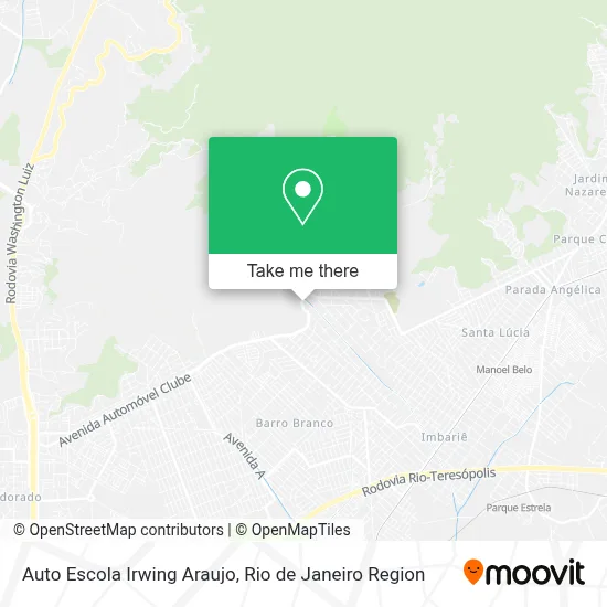 Auto Escola Irwing Araujo map