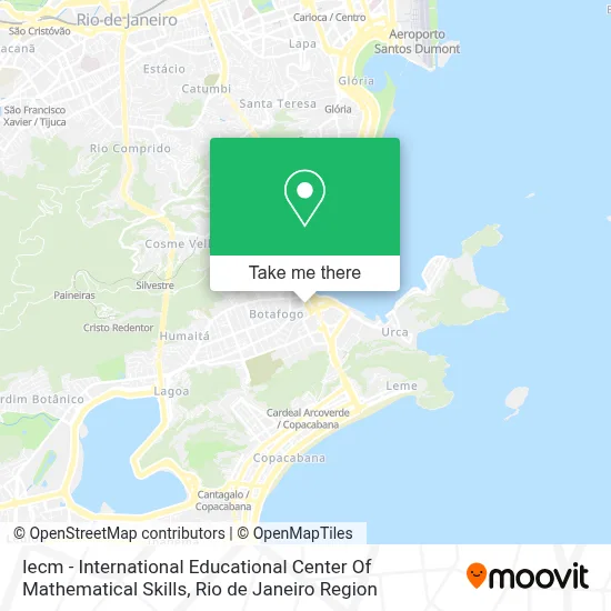 Iecm - International Educational Center Of Mathematical Skills map