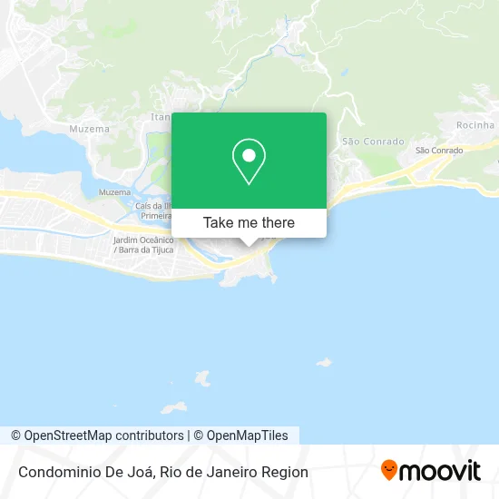 Condominio De Joá map