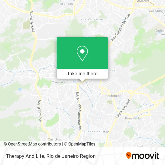Therapy And Life map