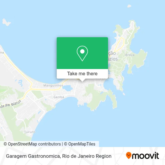 Garagem Gastronomica map