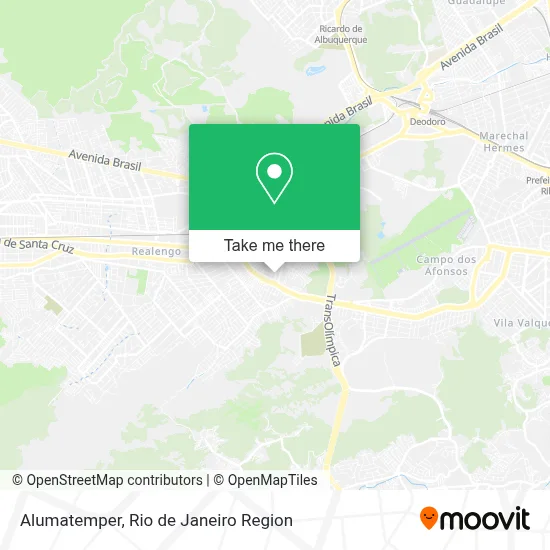 Alumatemper map