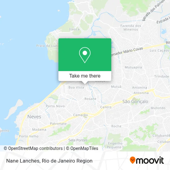Nane Lanches map