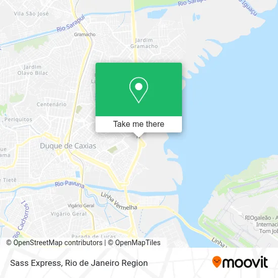 Sass Express map
