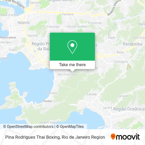 Pina Rodrigues Thai Boxing map