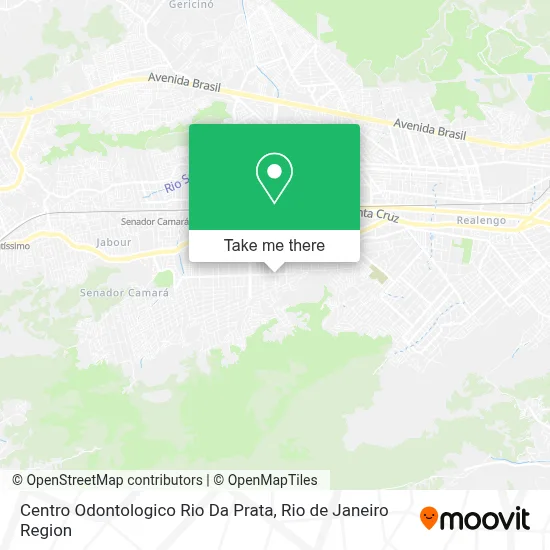 Centro Odontologico Rio Da Prata map