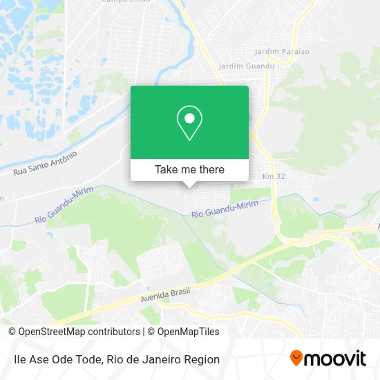 Ile Ase Ode Tode map