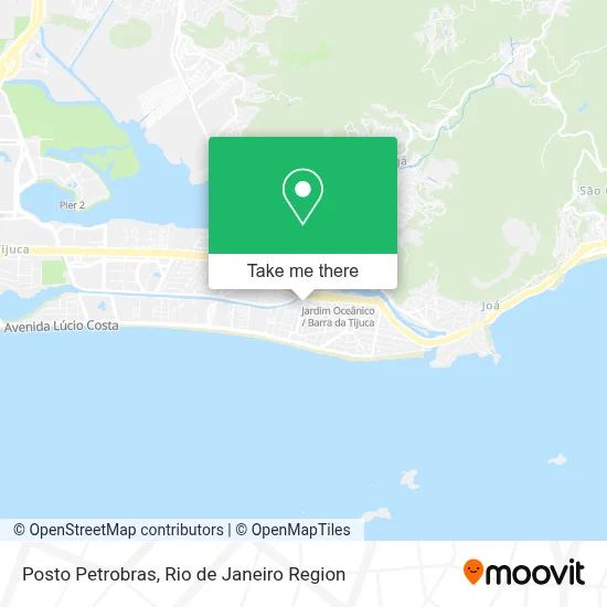 Posto Petrobras map