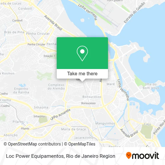 Loc Power Equipamentos map