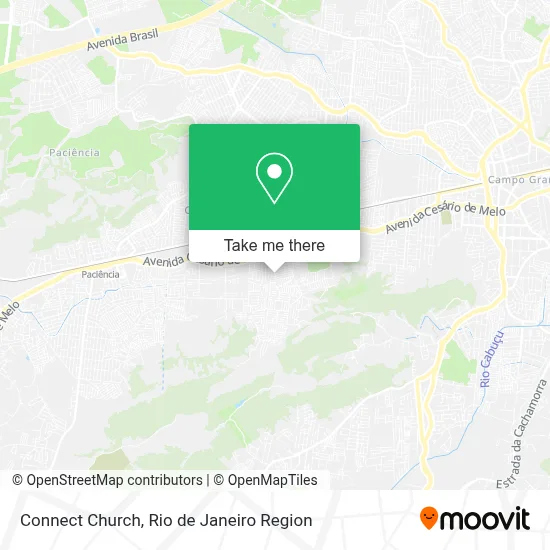 Connect Church map