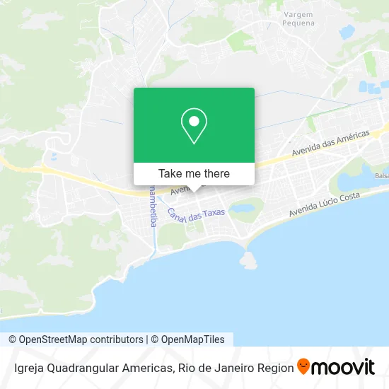 Igreja Quadrangular Americas map