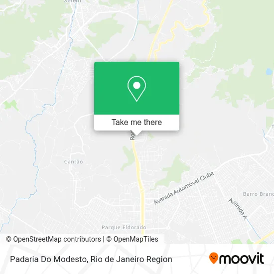 Padaria Do Modesto map