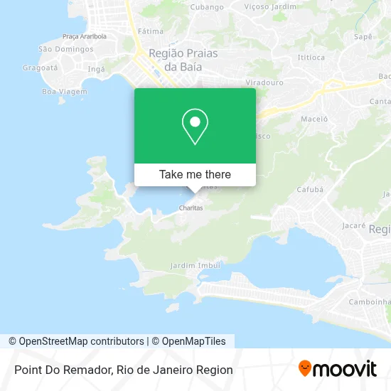Point Do Remador map