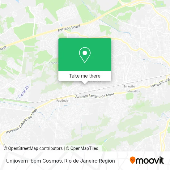 Unijovem Ibpm Cosmos map