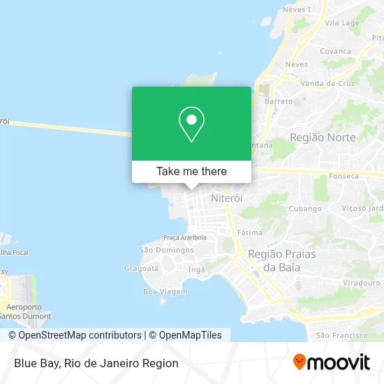 Blue Bay map