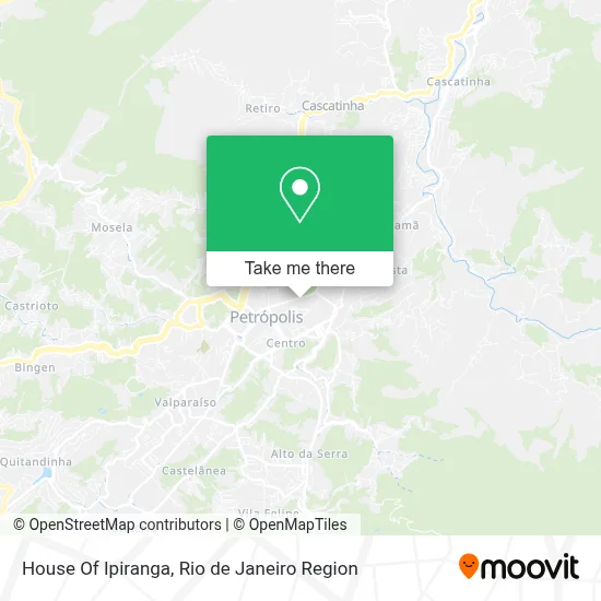 House Of Ipiranga map