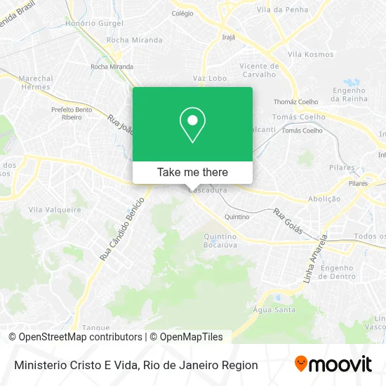 Ministerio Cristo E Vida map
