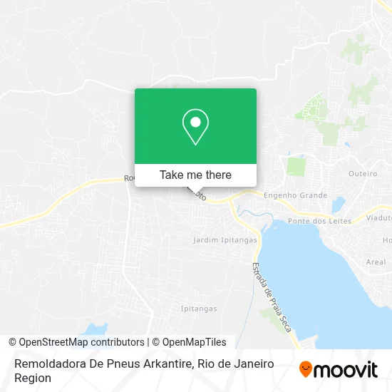 Remoldadora De Pneus Arkantire map