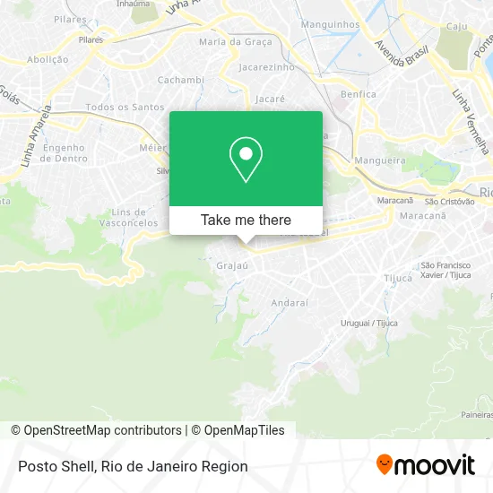 Posto Shell map