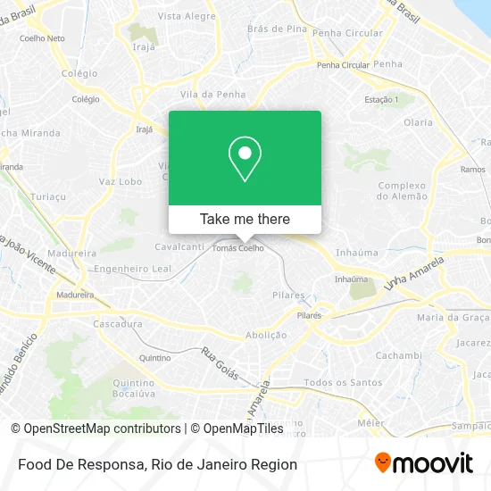 Food De Responsa map