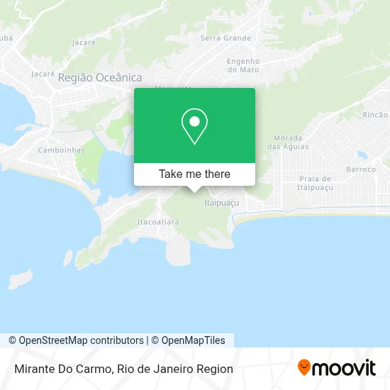 Mirante Do Carmo map