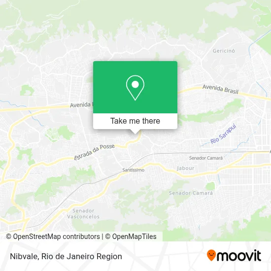 Nibvale map