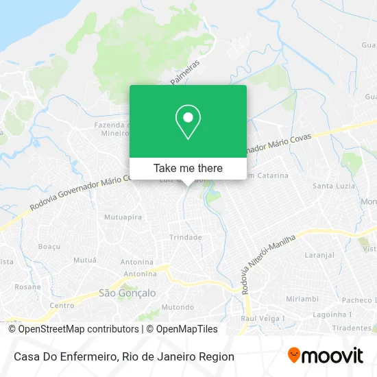 Casa Do Enfermeiro map