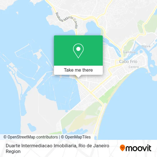 Duarte Intermediacao Imobiliaria map