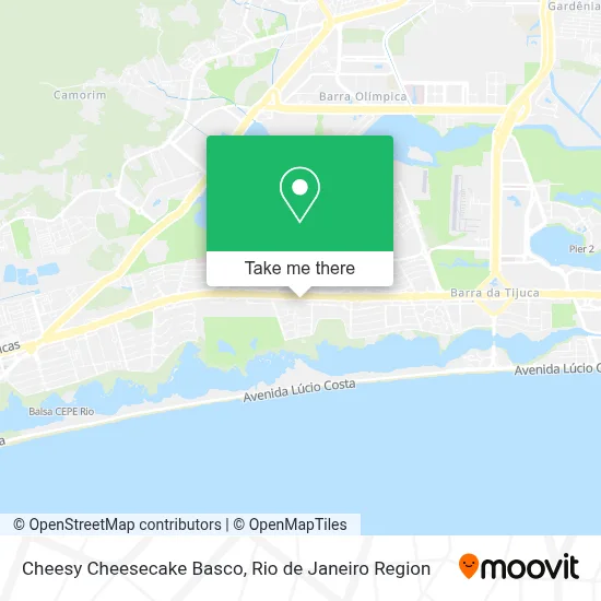 Cheesy Cheesecake Basco map