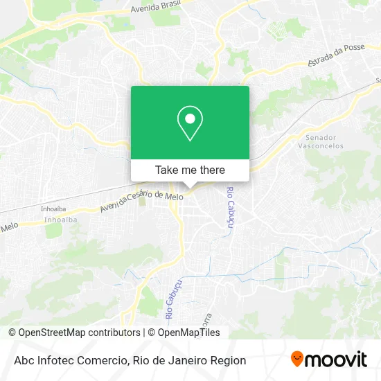 Abc Infotec Comercio map