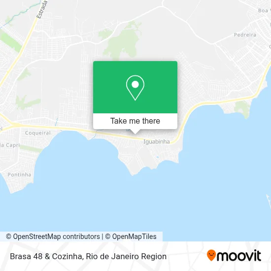 Brasa 48 & Cozinha map