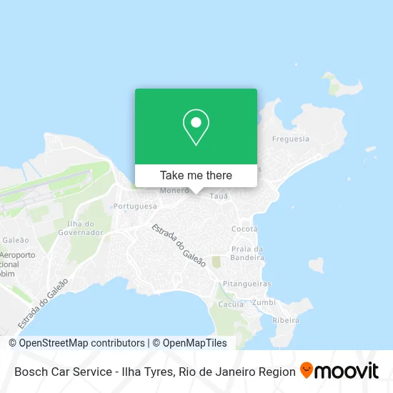 Bosch Car Service - Ilha Tyres map