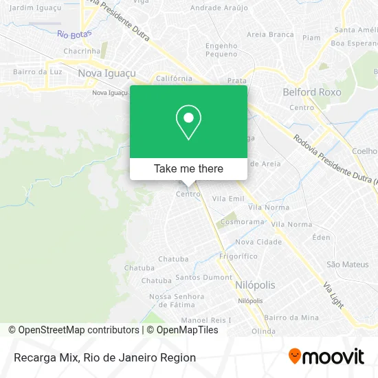 Recarga Mix map