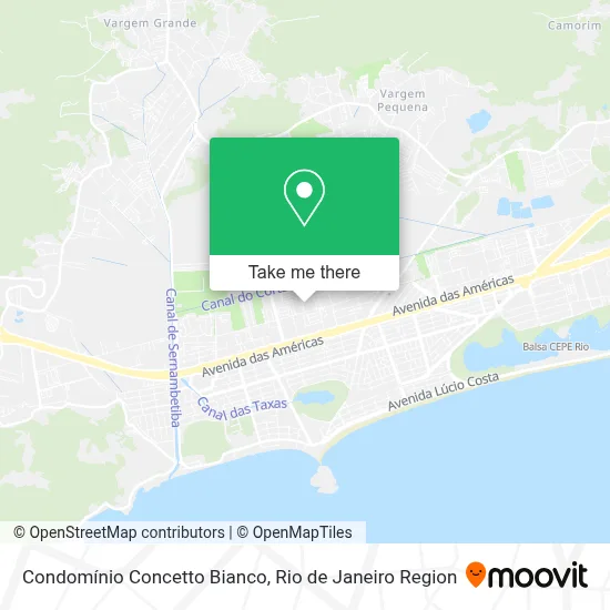 Condomínio Concetto Bianco map