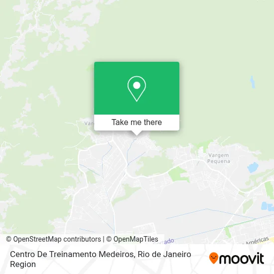 Centro De Treinamento Medeiros map