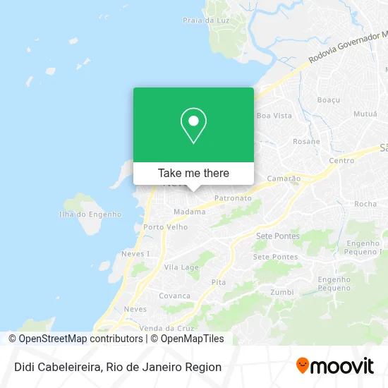Didi Cabeleireira map