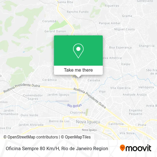 Oficina Sempre 80 Km/H map