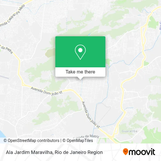 Ala Jardim Maravilha map