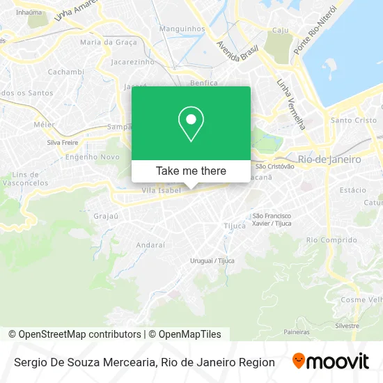 Sergio De Souza Mercearia map