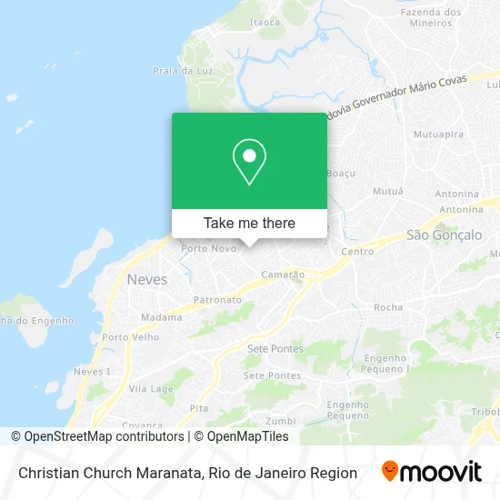Christian Church Maranata map