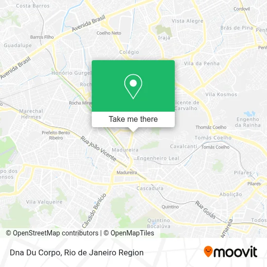 Dna Du Corpo map