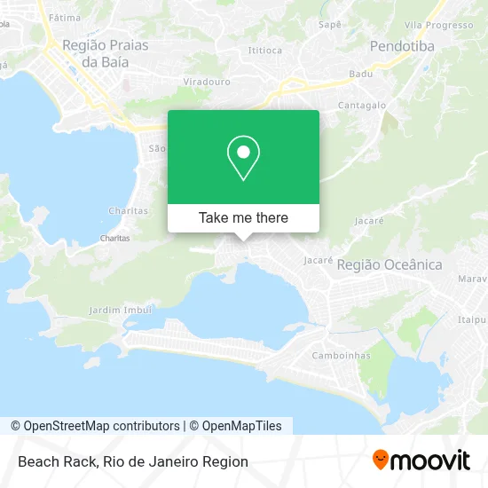 Beach Rack map