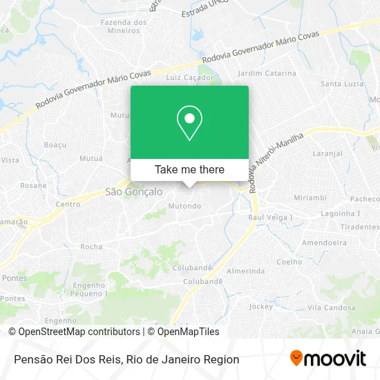 Pensão Rei Dos Reis map